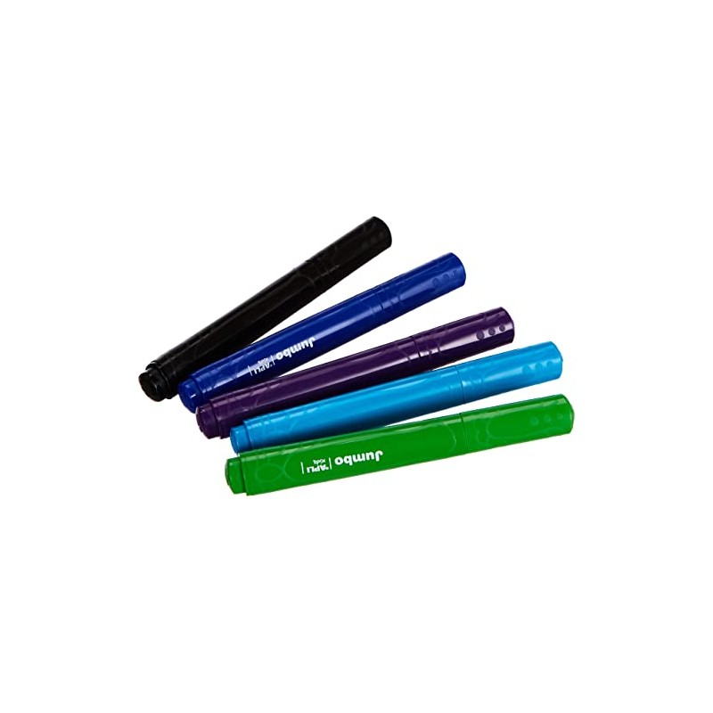 APLI Kids 16804 Jumbo Felt Tip Pens Pack of 10
