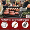 GAMALOU Smashed Burger Press BBQ Kit: 7" Round & 8.2x4.3