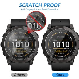 Rnnmeeko für Garmin epix Pro 51mm Schutzfolie für Panzerglas, 4 Stück 9H Härte Folie für Garmin epix Pro 51mm Panzer Schutz Glas Panzerfolie, Kratzfest für Garmin epix Pro 51mm Displayschutzfolie