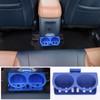 Car Rear Cup Holder Expander Organizer Compatible with Ford Maverick