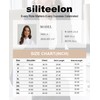 siliteelon Button Down Shirts for Women Dress Shirts Cotton Long