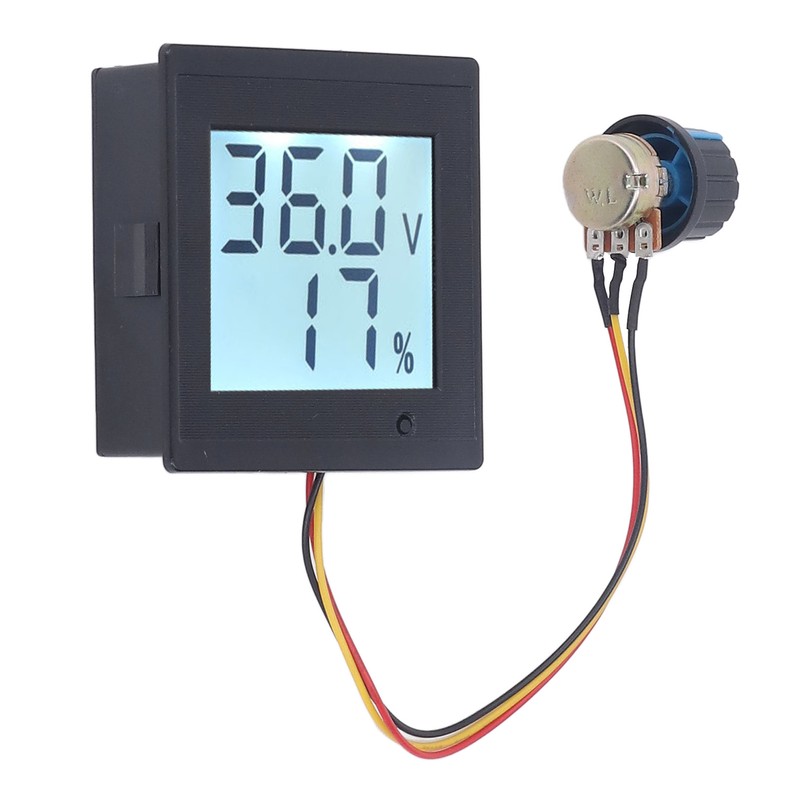 DC Motor Speed Controller Governor with Start Switch LCD Brushed