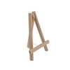 CRAFTY CAPERS Wood Easel Display Stand, Natural, 19 x 25cm