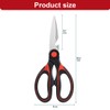 OUDQFCJ Kitchen Scissors Stainless Steel Multifunctional Kitchen Tool