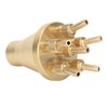 Copper Water Fountain Nozzle Direct Spraying Universal Adjust Pool Sprinkler