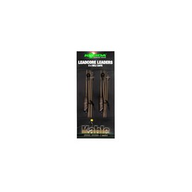 Korda Kable Leadcore Leader Heli-Safe Weed/Silt 1m - No-Trace Safety, Mini Heli-Safe System, Anti-Tangle Carp Fishing Leader, Easy Rig Change