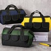 3 Pack Tool Bag for Men with Waterproof Hard Bottom,