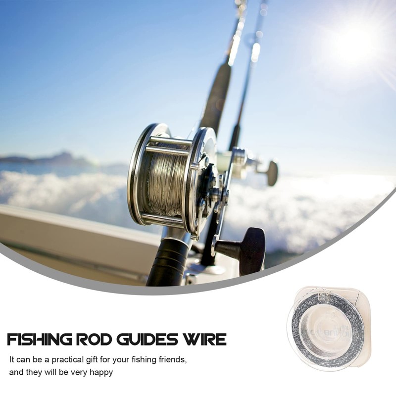 Mipcase 1 Roll Fishing Rod Guide Cable Durable DIY Fishing