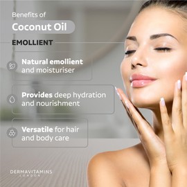 Dermavitamins 100% Pure Coconut Oil - 10ml