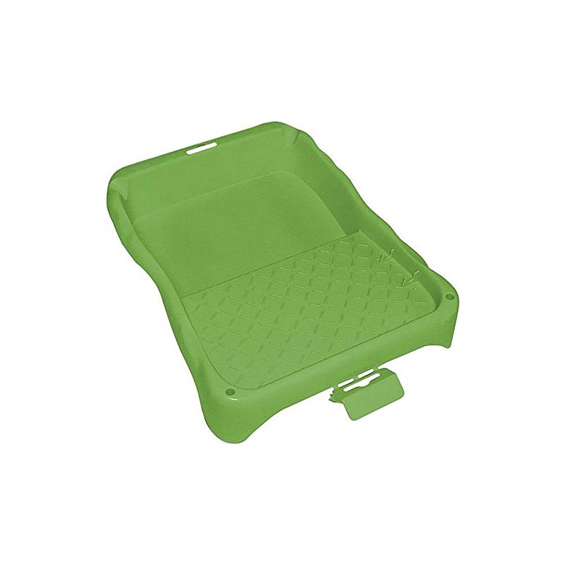 NÖLLE 704870 Plastic Paint Tray, 21 x 22 cm, Green