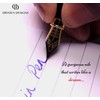 Dryden Designs Luxury Bamboo Fountain Pen with Ink Refill Converter