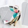 Weewooday 12 Pcs Anti Tarnish Silverware Storage Bags Velvet Flatware