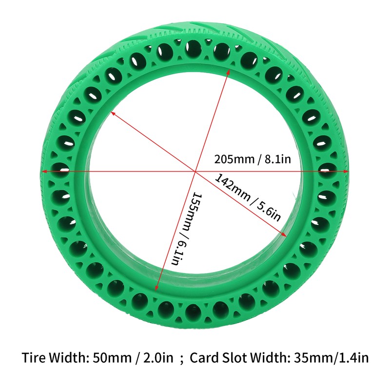 8.5 Inch Scooter Light Series Solid Tires Beehive Explosion Proof