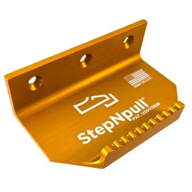 StepNpull Hands Free Door Opener - No Touch Door Foot Pull & Commercial Touchless Door Opener Tools for Bathroom (Orange-1 Piece)