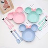 Minnie Kids Dinnerware Kids Dinnerware Set 3 Pieces Plastic Spoon