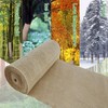 Agfabric Burlap Tree Wrap, 31''x15ft Natural Burlap Fabric Roll for