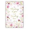 Nigel Quiney Thinking of You Card - Pink Flowers with