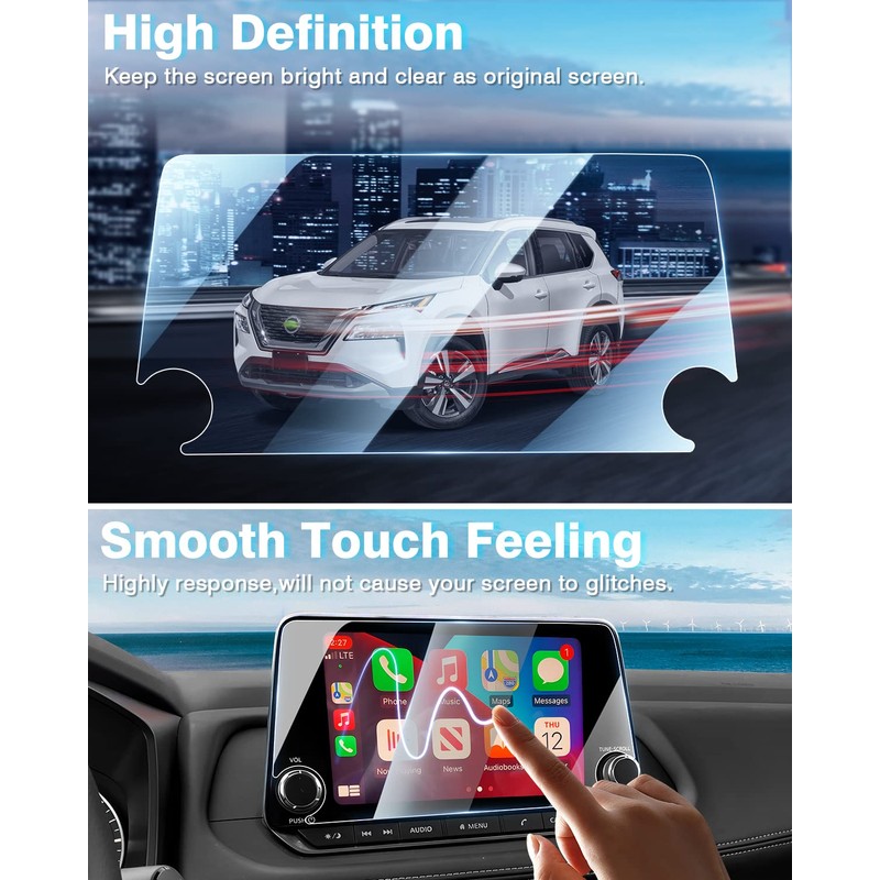Karltys 2 Pack Screen Protector [No Glare & Fingerprint] for