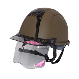 Toyosefty Toyo Helmet with Shield Venti Plus Dark Caramel (Matte Paint) x GranGear Collaboration Item No.391F-S-C One Size