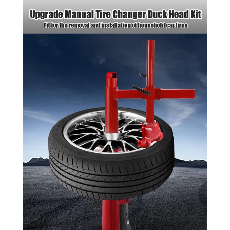 EXODIOS Manual Tire Changer Duck Head Adapter Kit with Duck