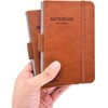 AISBUGUR Notebook A6 Pack of 2 Small 9 x 14