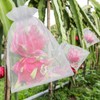 50 Pcs Fruit Protection Bags, 8x12 White Fruit Netting Bags