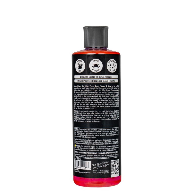 CHEMICAL GUYS Mr. Pink Foam Party - Size: 1 Gallon