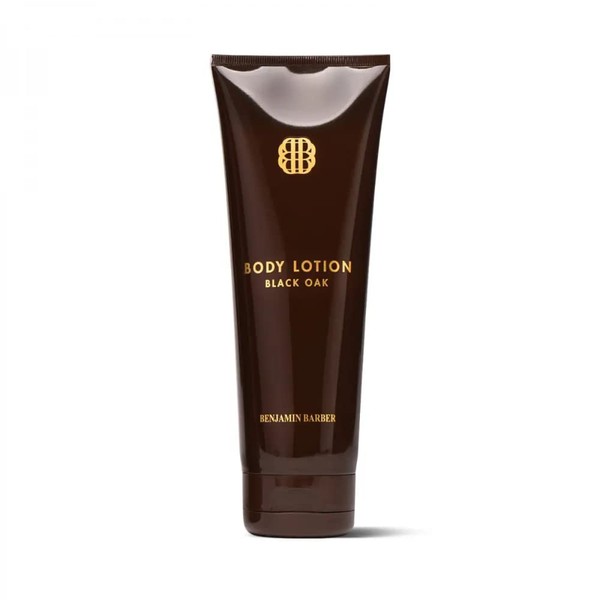 Benjamin Barber Body Lotion Black Oak 250 ml - Softening and Moisturising Skin Cream for All Skin Types