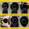 Fandamei Hair Bun Maker Set- 7 PCS Hair Donuts for