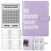 100 Envelopes Money Saving Challenge Binder, A5 Money Saving Binder