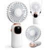 coldSky Portable Handheld Fan, 4000mAh Battery Operated 3 in 1
