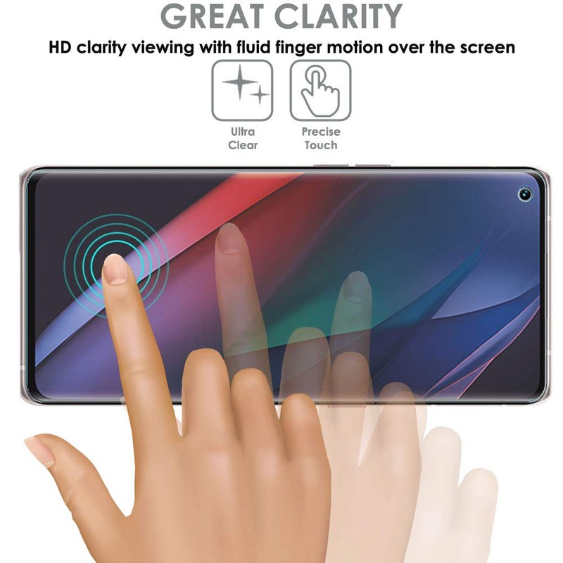 TECHGEAR Protective Film for Oppo Find X3 Neo 5G [Screen