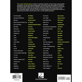 Hal Leonard Looper Pedal Song Book: 50 Hits Arranged for Guitar with Riffs, Chords, Lyrics & More
