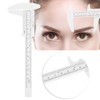 Eyebrow Rule Makeup Eyebrow Measurement Tool Microblading DIY Template Eyebrow