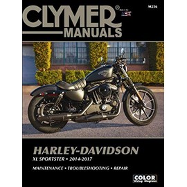 i5motorcycle 2014-2017 Harley Davidson Sportster Roadster XL 883 1200 Clymer Repair Manual M256