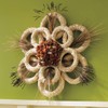 FloraCraft Straw Wreath Form 8 Inch Natural