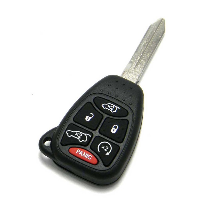 OEM Electronic 6-Button Remote Head Key Fob Compatible With 2007-2010