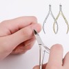 Nail Cuticle Nipper Nail Care Tool Nail Toenail Trimming - D-501 Silver / 네일 큐티클니퍼 네일케어 도구 손톱 발톱 다듬기 - D-501 실버