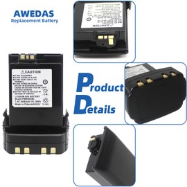 AWEDAS PMNN4486 PMNN4486A PMNN4485A PMNN4485 Battery Compatible for Motorola impres 2 Battery APX6000 APX7000 APX8000 SRX2200 NNTN7038 NNTN7038A NNTN7038B Battery