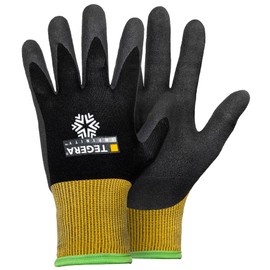 Tegera 8810 Winter Work Gloves, Heat Protection & Cold Protection, Nitrile Foam, Cat II, EN 388 & EN 407 Certified (Size 7, 1 Pair)