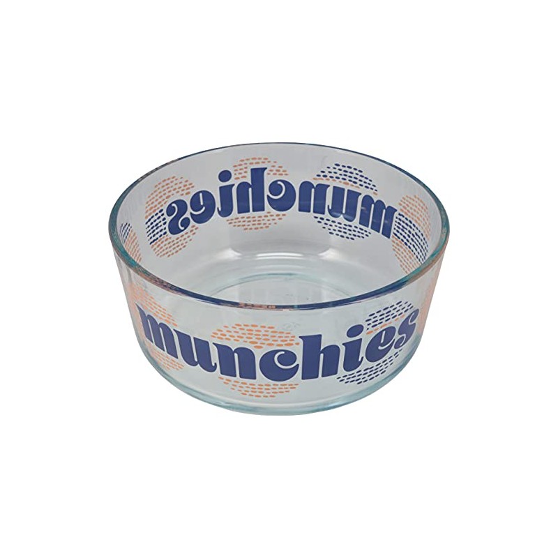 Pyrex 7203 7-Cup Munchies Glass Bowl