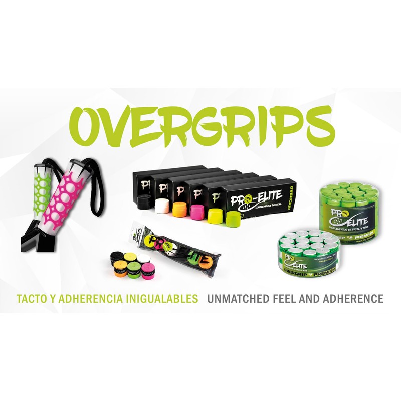 Box 10 + 2 of Overgrips Pro Elite Premium Plain