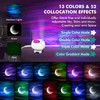 Sternenhimmel LED Projektor Kinder, Lampe Bluetooth Lautsprecher, Zimmer Deko Licht
