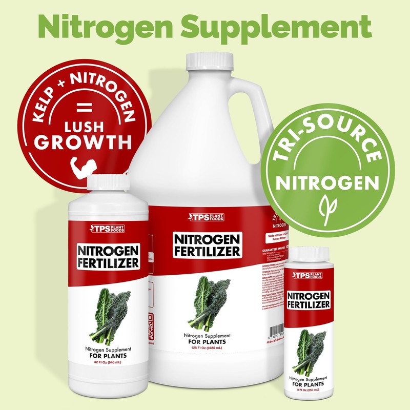 Nitrogen for Plants – Liquid Tri-Source Nitrogen for Deep Green