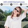 Smart Glasses with AI Translator, Polarized Real-Time Translation Glasses, Photochromic