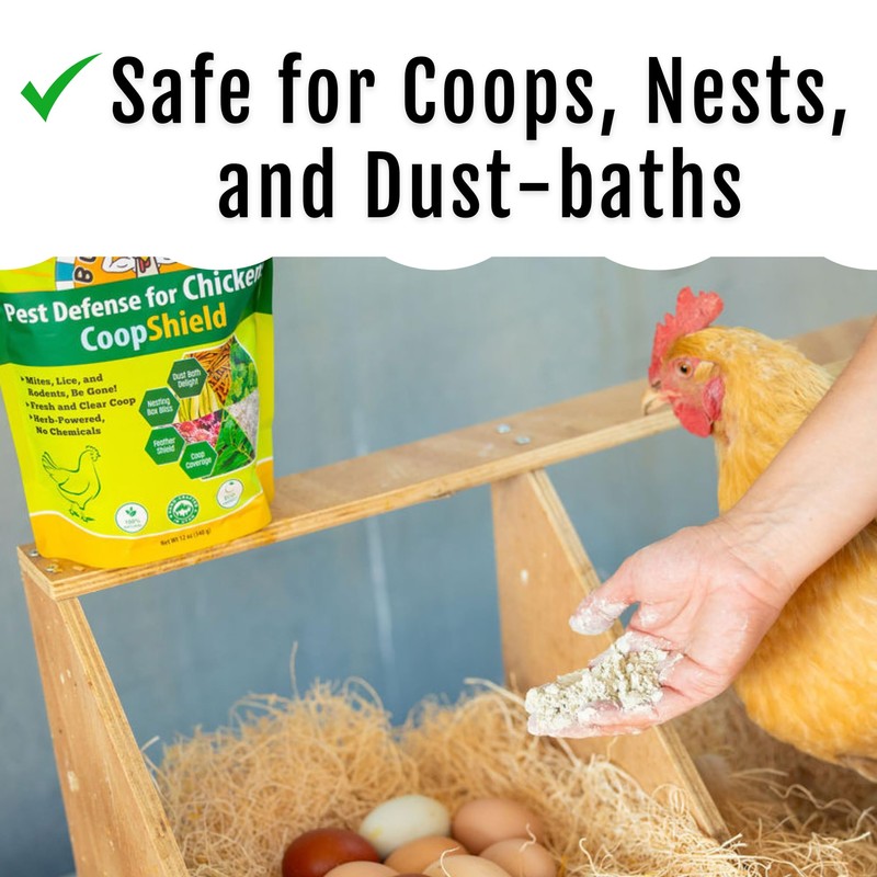Buff Clucks Dust Bath Herb Blend for Chickens - Keep