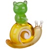 Cute Frog Handmade Glass Craft Snail Ride Frog CYK941