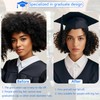 Macute Adjustable Graduation Cap Headband Insert Support Wearing From Multiple