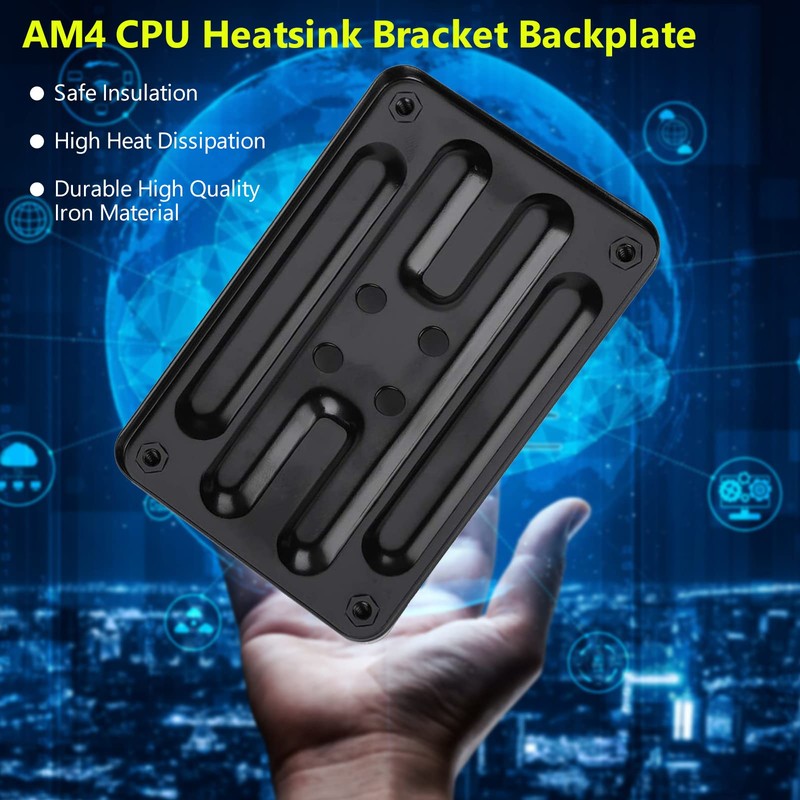 Tangxi CPU Heatsink Bracket Backplane Backplate Back Sheet Iron Plate