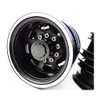 X Spede TTR113R01 Black Aluminum 1/14 Tamiya Tractor Rear Wheels